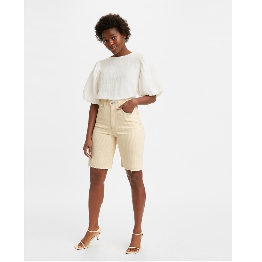 Levi’s Made & crafted column High-rise short - Picture 3 of 8